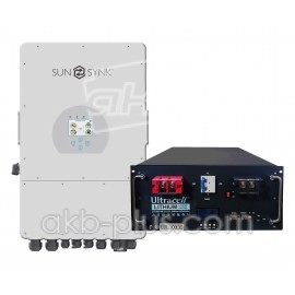 Комплект резервного питания SUNSYNK 10кВт/ Ultracell LiFePO4 51,2В 200Aч 10,24кВт